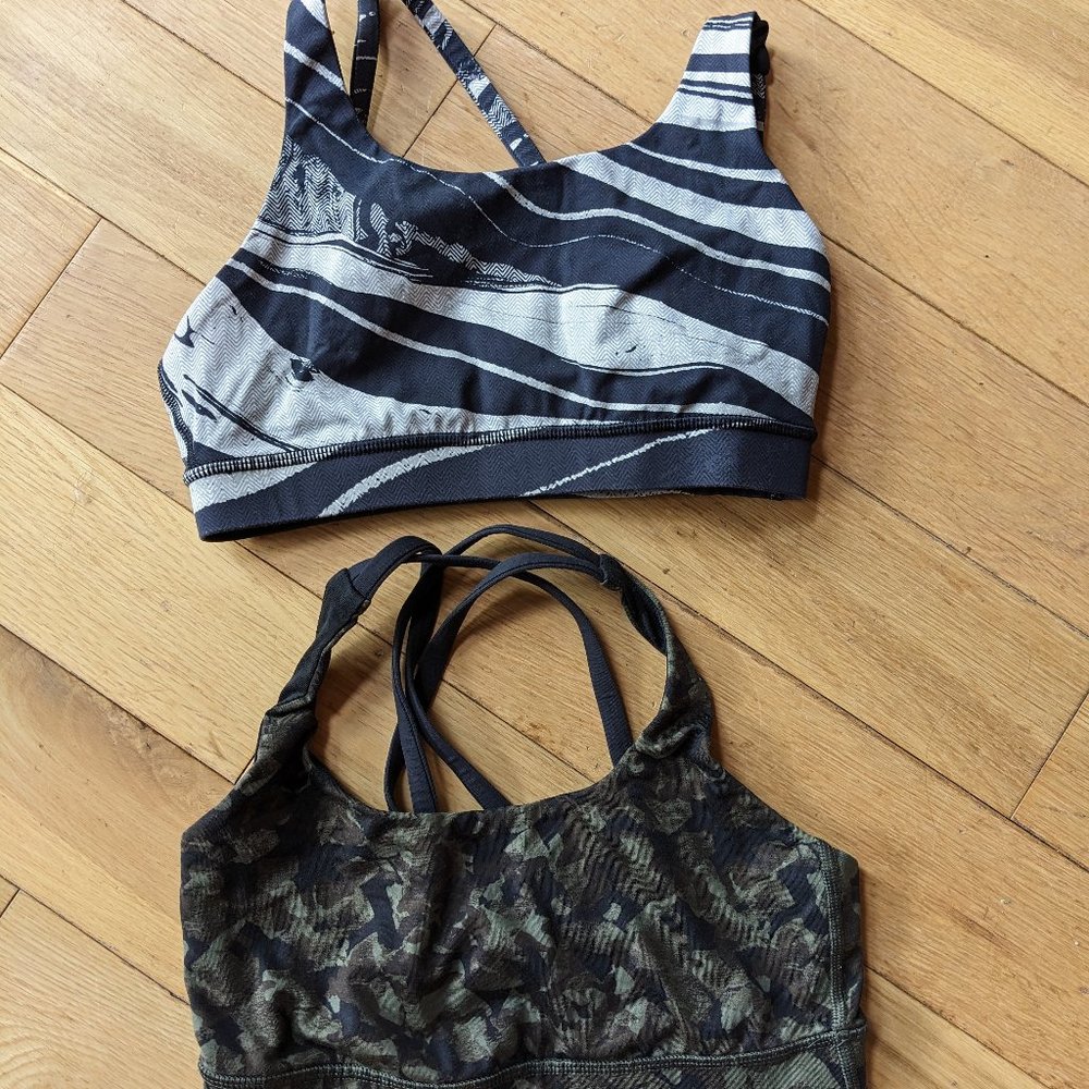 Two Lululemon Sports Bras